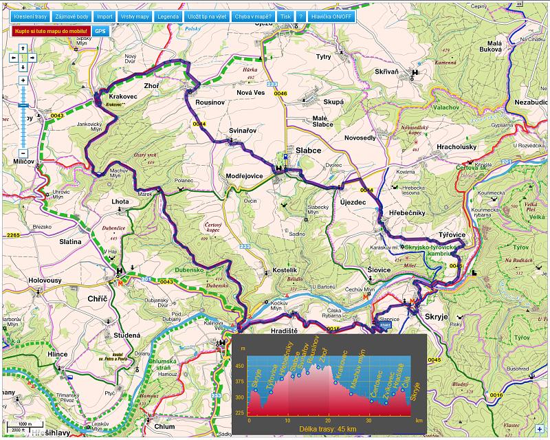 foto 622 mapa.jpg - Mapa trasy s vkovm profilem